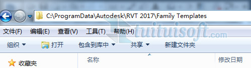 REVIT2017 族樣板文件、項(xiàng)目樣板文件、自帶族庫(kù)下載