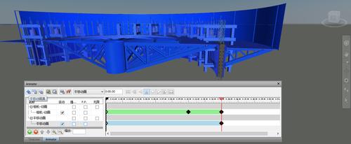 模擬動畫展示工程施工過程 - BIM,Reivt中文網