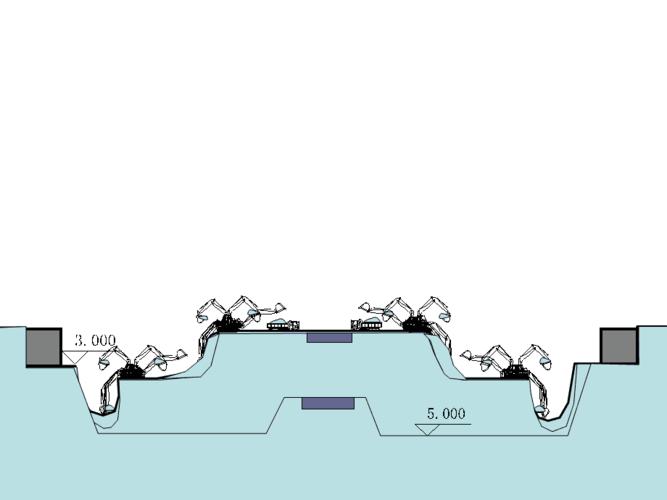 基坑挖掘過程的動畫演示 - BIM,Reivt中文網(wǎng)