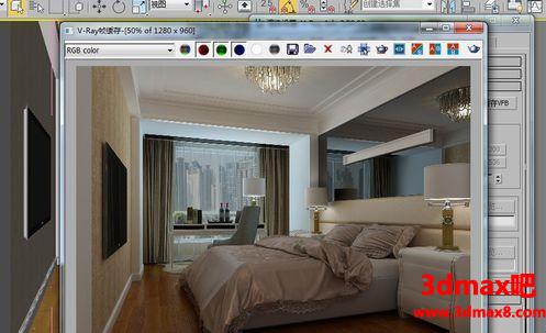 3Dmax軟件渲染的圖片質量較差 - BIM,Reivt中文網(wǎng)