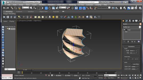 提升3Dmax設計技巧：彎曲、錐化、扭曲、晶格、FFD命令 - BIM,Reivt中文網(wǎng)