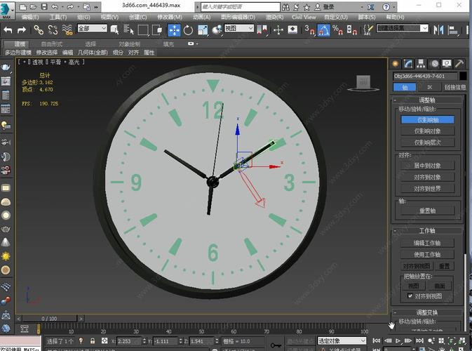 3DMax如何制作逼真效果圖？(3DMax表盤制作教程) - BIM,Reivt中文網(wǎng)