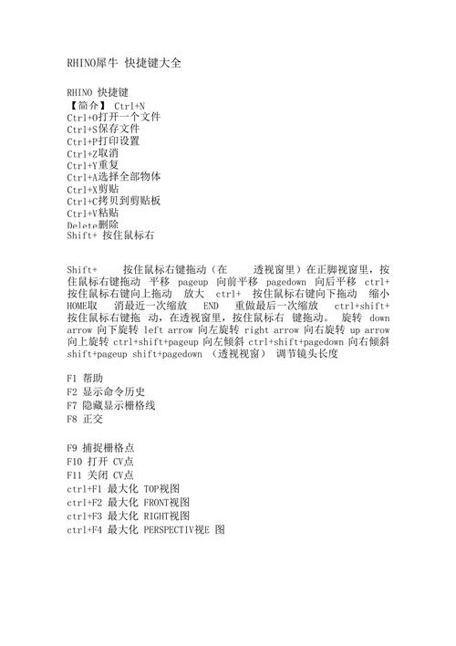 Rhino犀牛軟件常見的快捷鍵有哪些？Rhino犀?？旖萱I操作推薦收藏！ - BIM,Reivt中文網(wǎng)