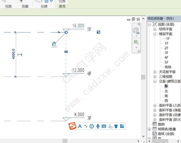 Revit軟件中無法顯示標(biāo)高的三維視圖 - BIM,Reivt中文網(wǎng)