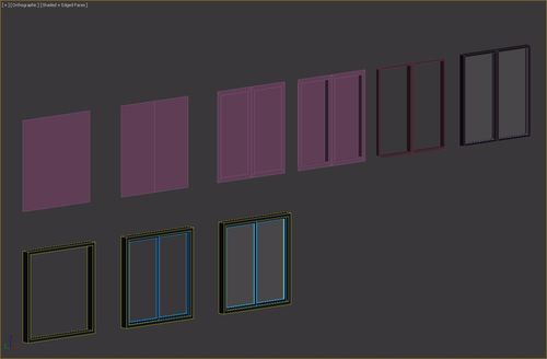 快速學習3Dmax建模固定窗的技巧，以及制作窗戶的3Dmax方法 - BIM,Reivt中文網(wǎng)