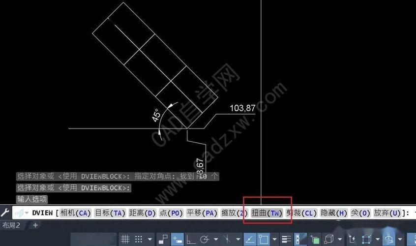 如何在CAD中旋轉圖形？CAD繪圖的圖形旋轉方法優(yōu)化提示： - BIM,Reivt中文網